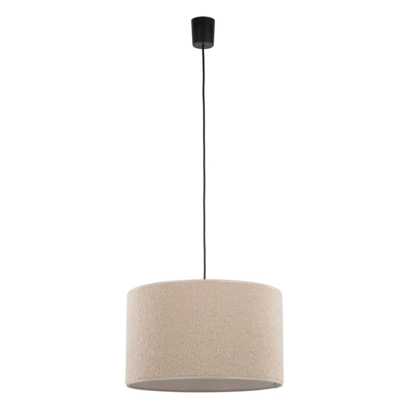 Zniżka Lampa wisząca Vellum Czarny 1x E27 - TK Lighting