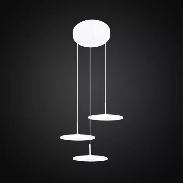Lampa wisząca VINYL 3 LED 12W biała Altavola Design Cena promocyjna