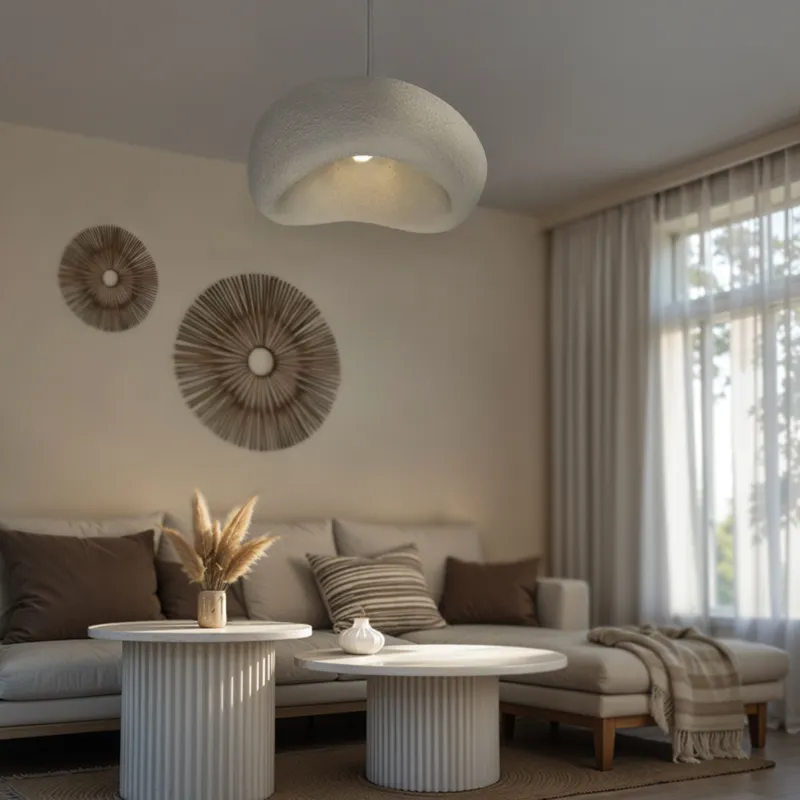 Nowy Lampa Wisząca Wisząca Nadają Wnętrzom Subtelnego Charakteru I Wprowadzają Element Minimalistycznego Luksusu 30CM E27 - DomenoLED