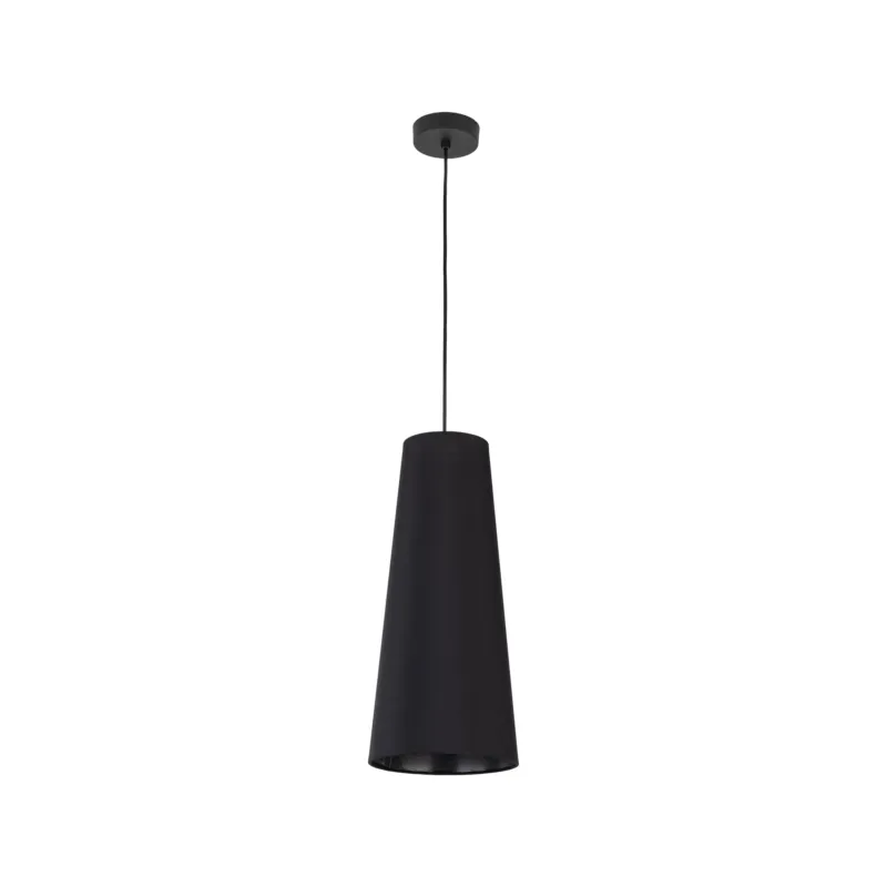 Dostępne od ręki Lampa wisząca Zing Czarny 1x E27 - TK Lighting