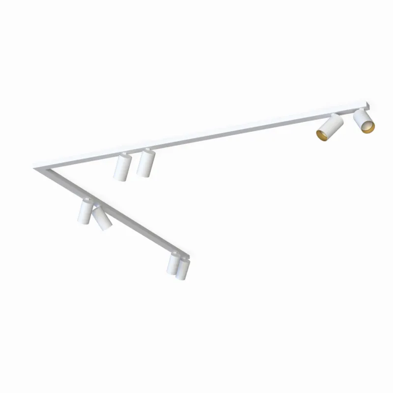 Listwa MONO CORNER VIII 2x150 8xGU10 biała 7695 Nowodvorski Cena promocyjna