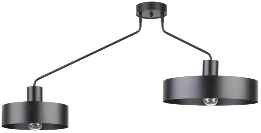 Plafon Jumbo 2 Czarny E27 - Sigma Popularny