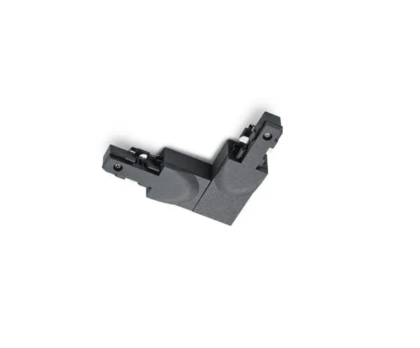 Łatwy zwrot Element systemu szynowego Duoline czarny 600 W 702232 - Trio