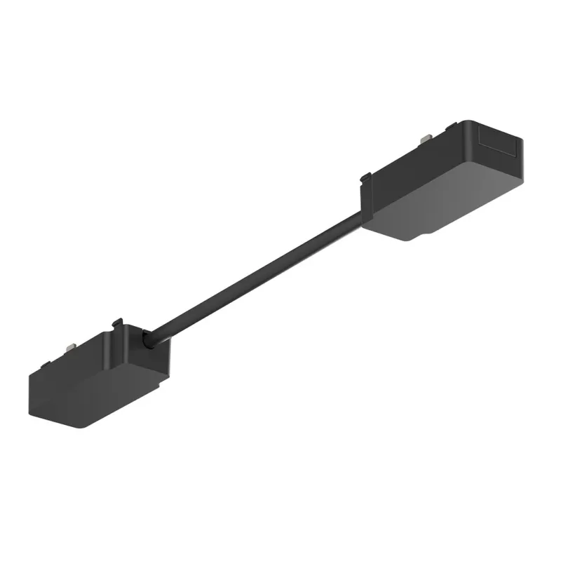 Premium Slim Magnetic Track Czarny Łącznik Podwójny Z Kablem Długim – Milagro