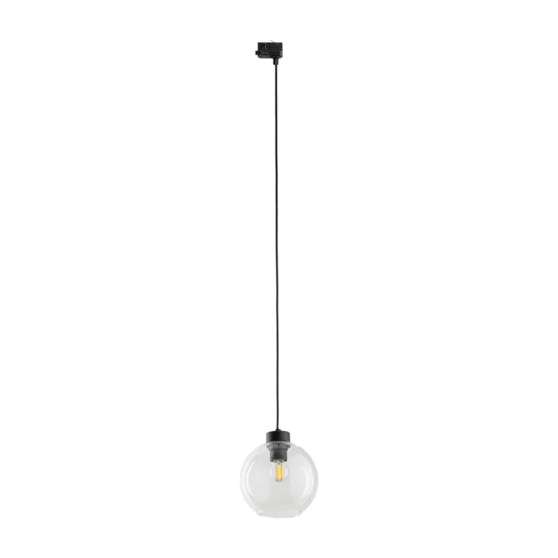 Bestseller System szynowy Tracer Cubus Transparent Czarny - TK Lighting