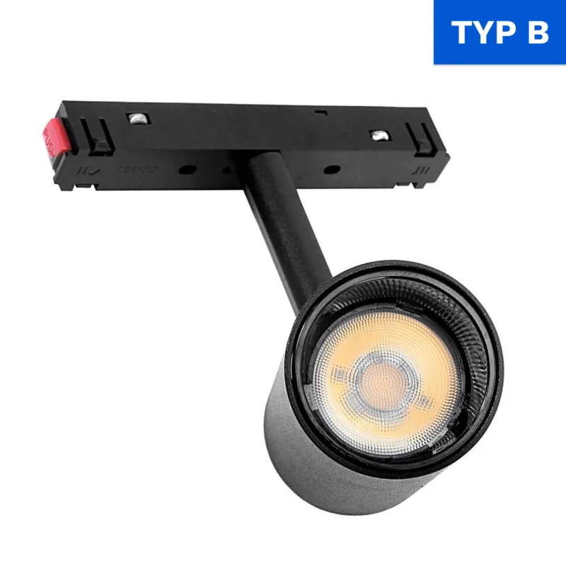 Bestseller Szyna Magnetyczna Reflektor Obudowy Czarny 15W - DomenoLED