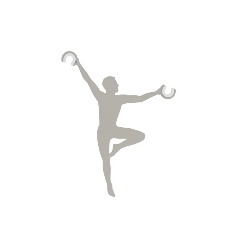 Akcesorium Acrobat jedwabisty szary - Nowodvorski Popularny