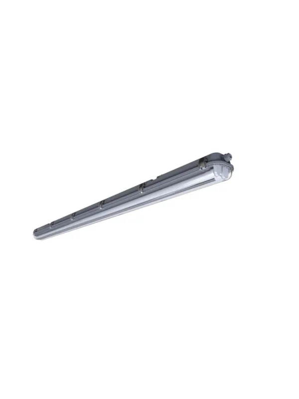 Promocja Podłużna lampa garażowa do piwnicy Works IP65, 155 cm, na dwie świetlówki LED 2 x 24W (4220lm)