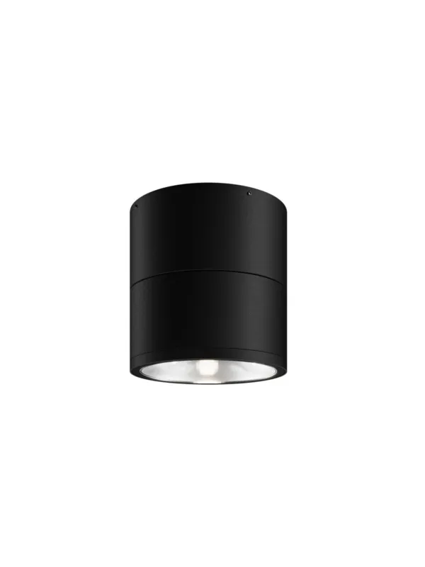 Grafitowy plafon Spin LED IP54 do pergoli - cylindryczny (11 cm), regulowany, 3000K, 1050 lm Bezpieczna płatność