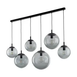 TK LIGHTING 5383 ESME GRAPHITE LAMPA WISZĄCA 6 LISTWA Super okazja