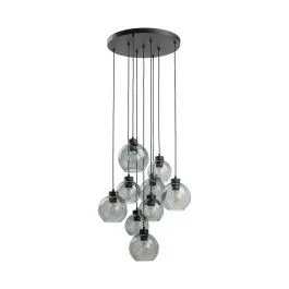 Oferta TK LIGHTING 10208 CUBUS GRAPHITE LAMPA WISZĄCA 9 KOŁO
