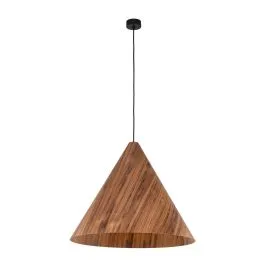 Ostatnia szansa TK LIGHTING 10598 SOLIS WOOD ORZECH 1XE27
