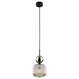 TK LIGHTING 11144 SOPHIA GREEN COGNAC 1XE14 WISZACA Szybka dostawa