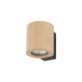 Bezpieczna płatność TK LIGHTING 10197 EVE WOOD BUK KINKIET 1