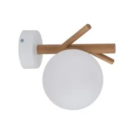 Cena promocyjna TK LIGHTING 5307 SHERON WHITE KINKIET 1 X G9