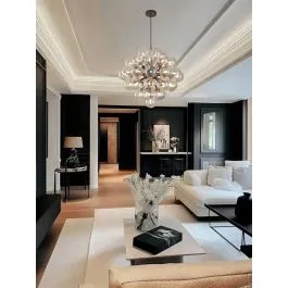 Sprawdź teraz AVIANO 5079-4405 PORTOFINO PLAFON CZARNY CHROM/KLOSZ TECZOWY