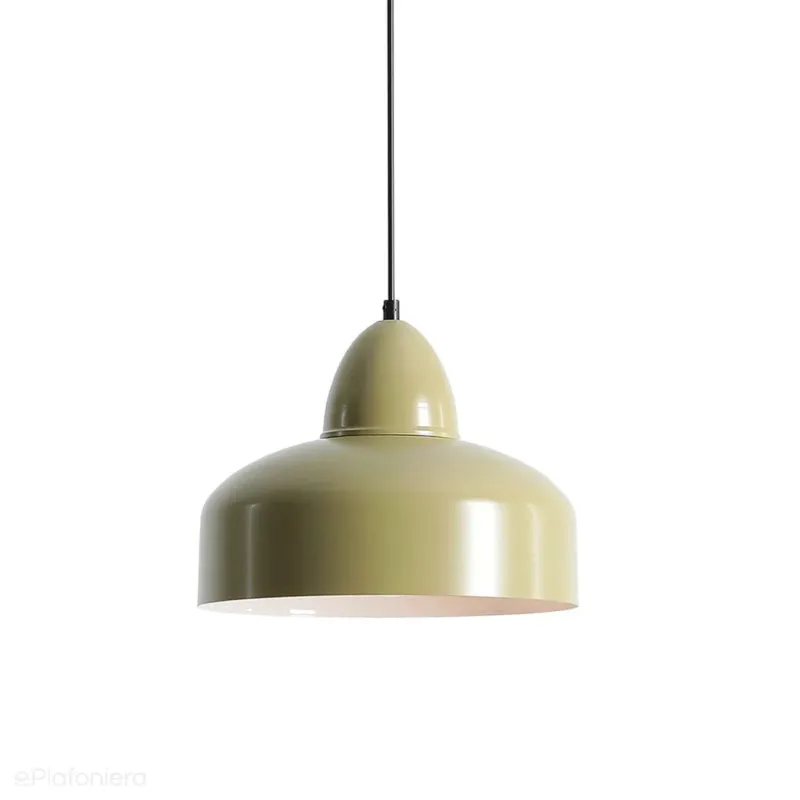 Taniej Nowoczesna lampa wisząca do jadalni, kolorowa metalowa, Como Pistachio (Aldex)