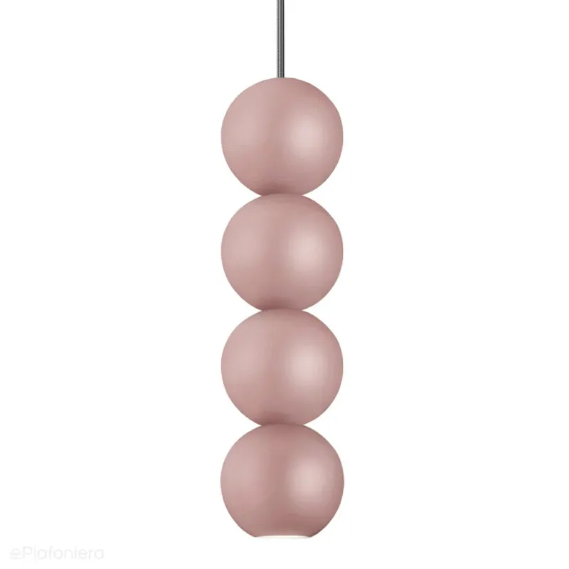 Promocja Nowoczesna lampa wisząca, 4 kule (kolory Pantone) Bola Bola LED Loftlight
