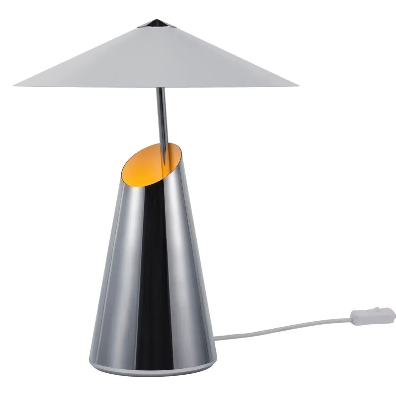 Kup teraz Taido Lampa stołowa chrom z regulowanym kloszem, z włącznikiem Design For The People
