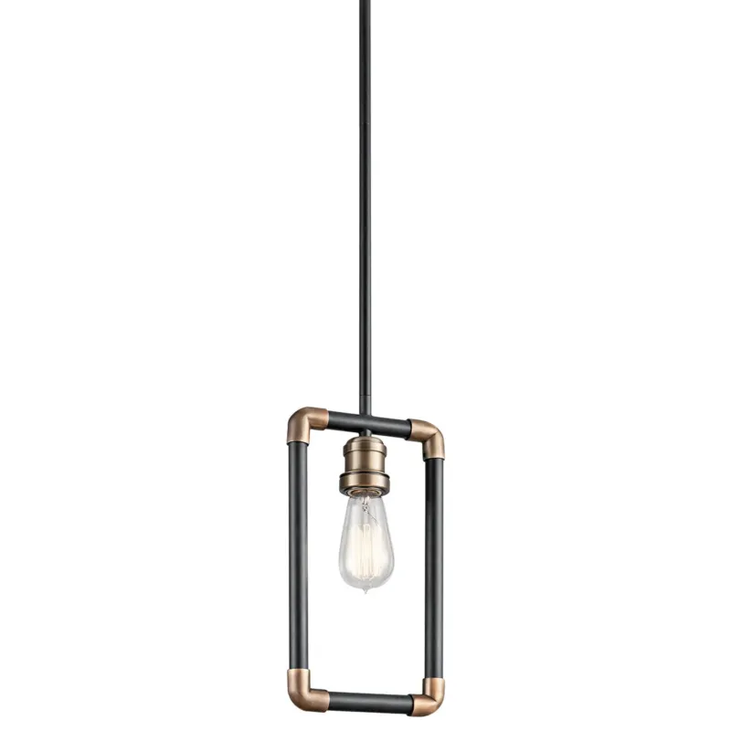 Lampa wisząca ramka do salonu - Kichler, Imahn Ograniczona ilość