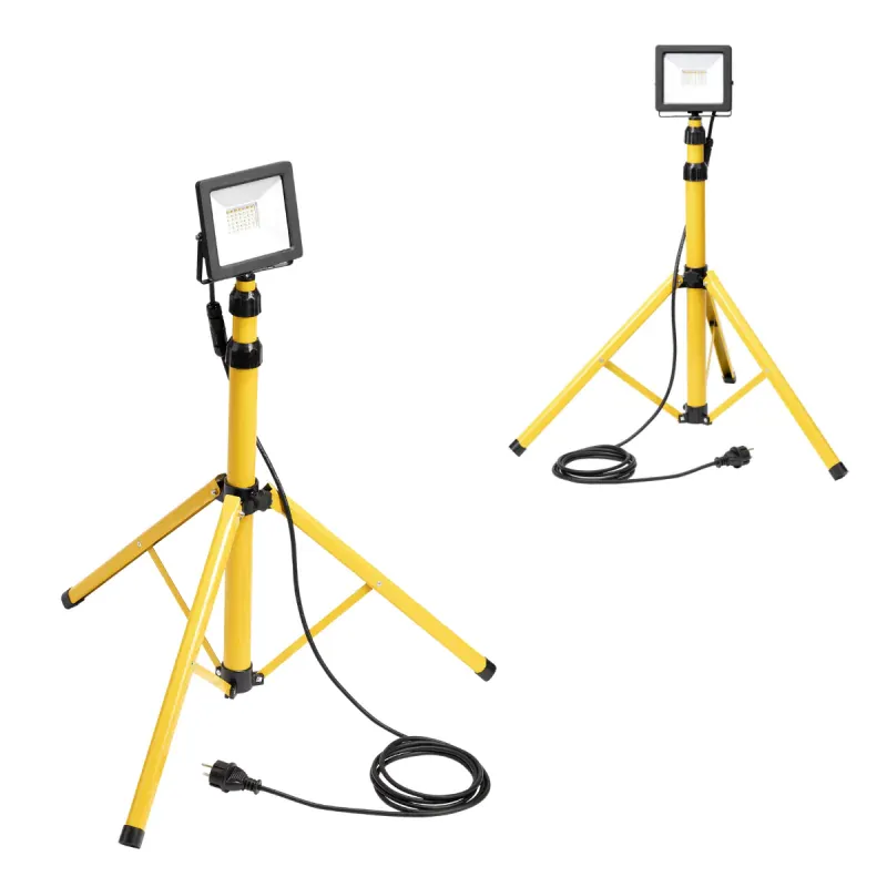 Naświetlacz roboczy LED ze statywem i przewodem 30W 4000K IP65 ALLED AD-NL-6296 ORNO Tani