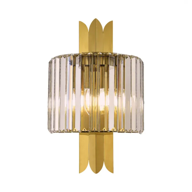 ML0411 Szykowna złota lampa kryształowa glamour 2xE14 MARGOT EKO-LIGHT Ograniczona ilość