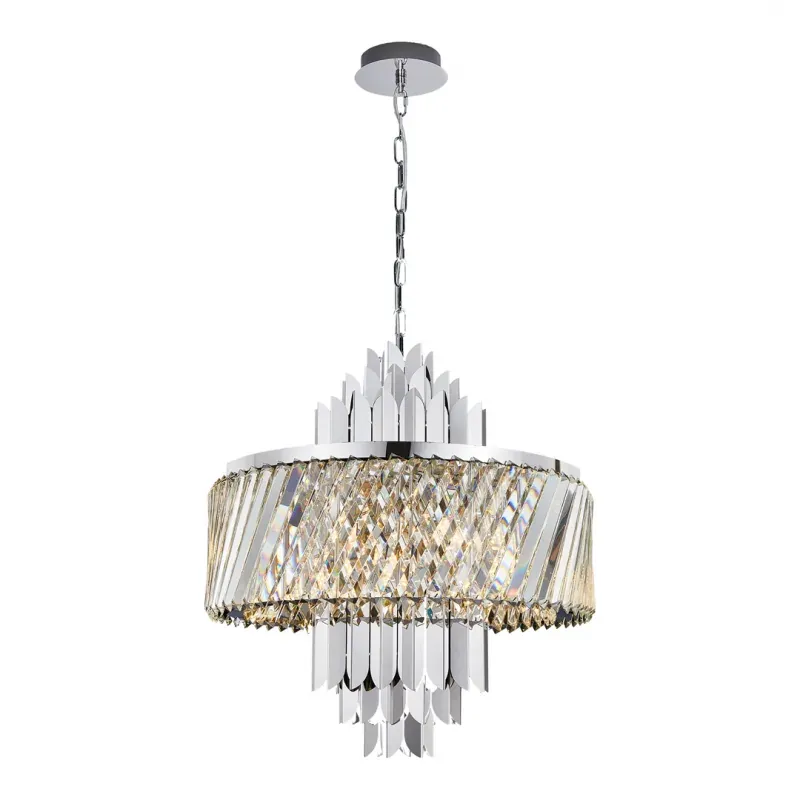 ML0410 Chromowy żyrandol kryształowy 9xE14 MARGOT EKO-LIGHT Oferta