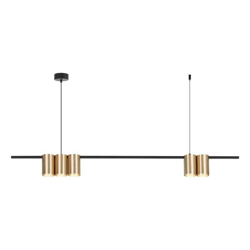 Hit sprzedaży ML0369 Elegancka lampa sufitowa listwa 100cm 5xGU10 GENESIS EKO-LIGHT