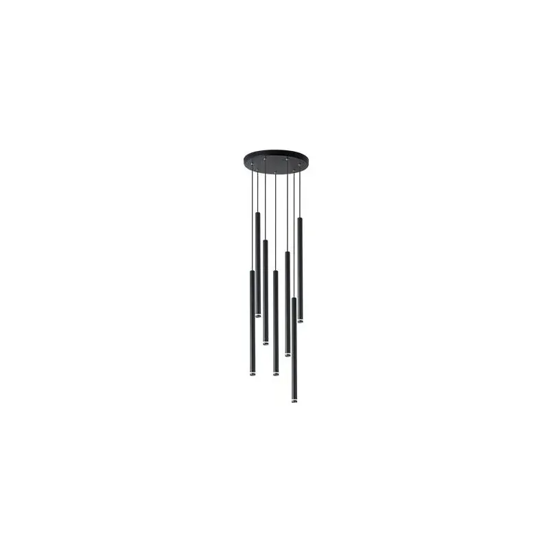 Ekspresowa dostawa Czarna lampa sufitowa Piero 7xG9 1364 LVT