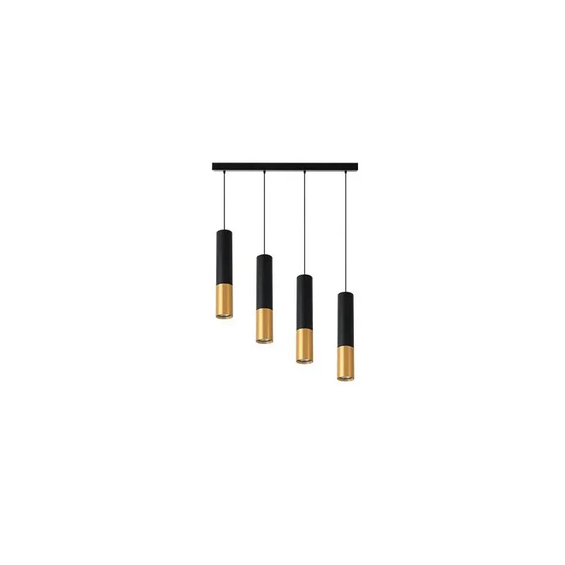 Czarno-złota lampa sufitowa Keon 4xGU10 1269 LVT Tylko dziś