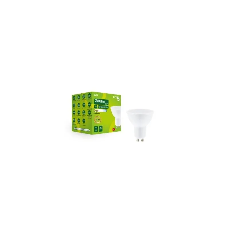 Dostępne od ręki Ciepła żarówka LED GU10 5W 3000K 380lm MR16 MR024WW INQ