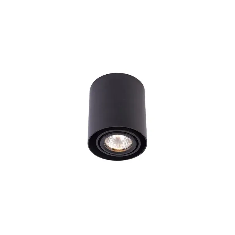 Czarna ruchoma oprawa natynkowa GU10 4843 LVT Premium