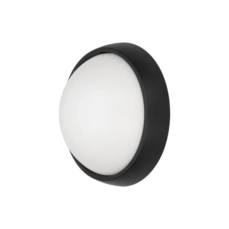 Dostępne od ręki OR-OP-6017LPM3 Czarna oprawa ogrodowa plafon zewnętrzny SZAFIR LED 4W 3000K IP54 270lm ORNO