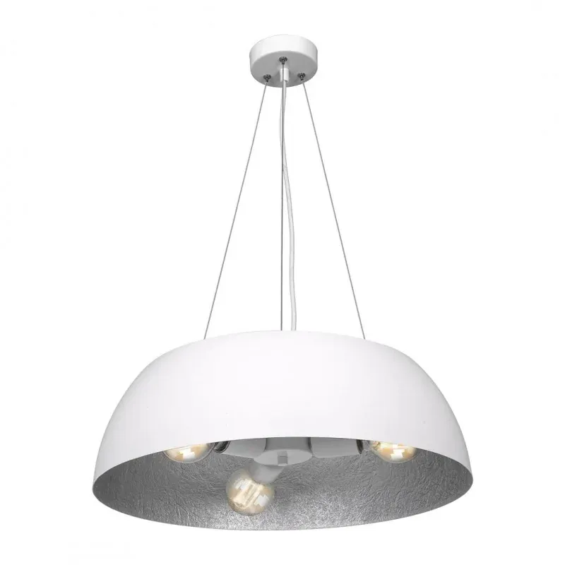 Zamów teraz Biała lampa wisząca na 3 żarówki E27 MORGAN MLP4477 EKO-LIGHT