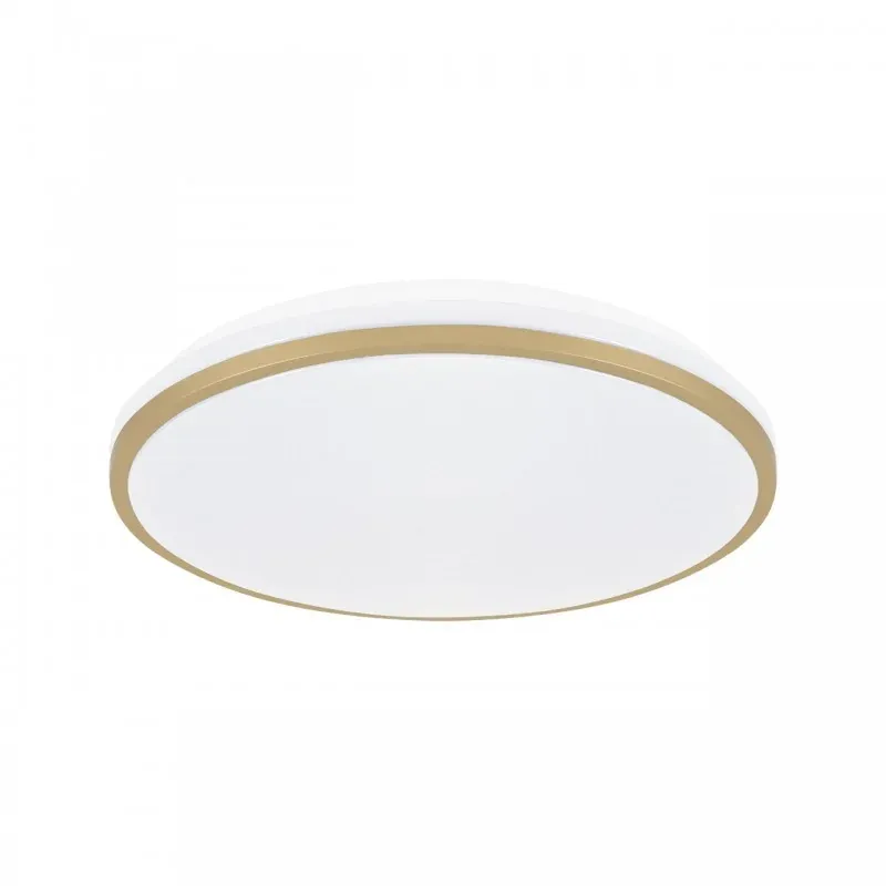 Plafoniera okrągła biało złota LED C 18W NW LINUS 04347 IDEUS Tani