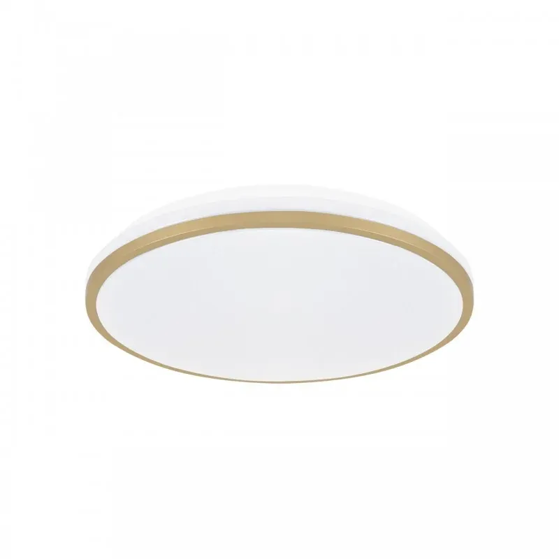 Darmowy zwrot Plafon LED C 12W NW biało-złoty 4000K LINUS 04346 IDEUS