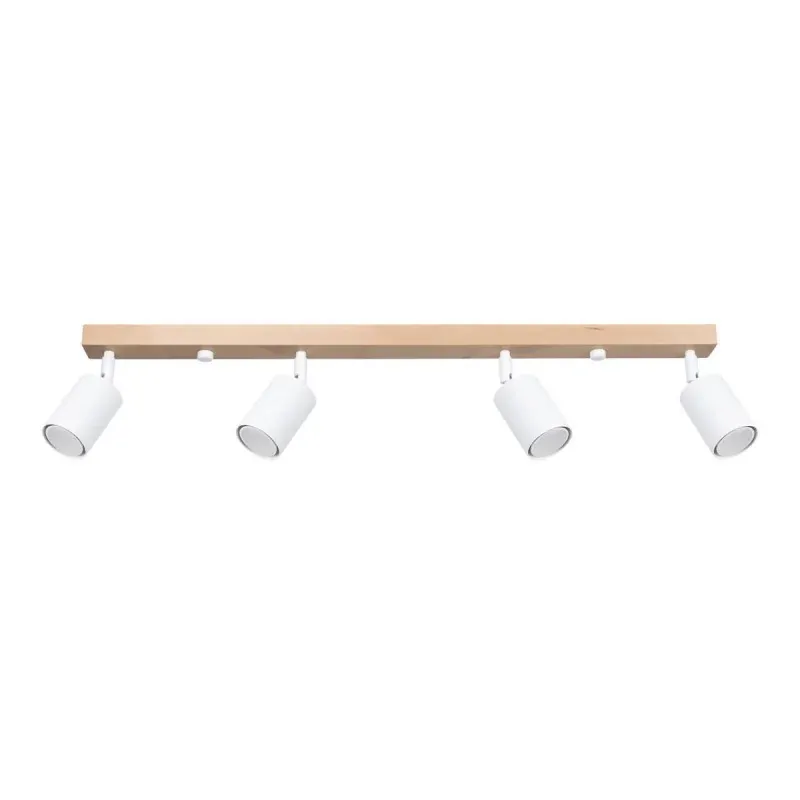 Biały plafon VERDO 4xGU10 SL.1289 Sollux lighting Super okazja