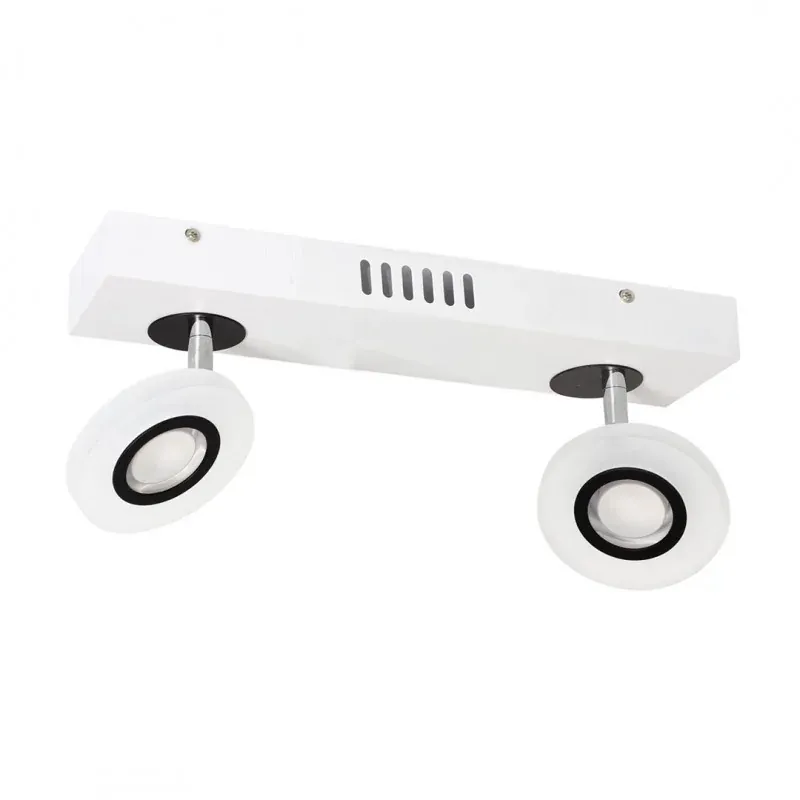 Szybka wysyłka Lampa sufitowa LED biała/czarna 8W PUNTO ML021 EKO-LIGHT
