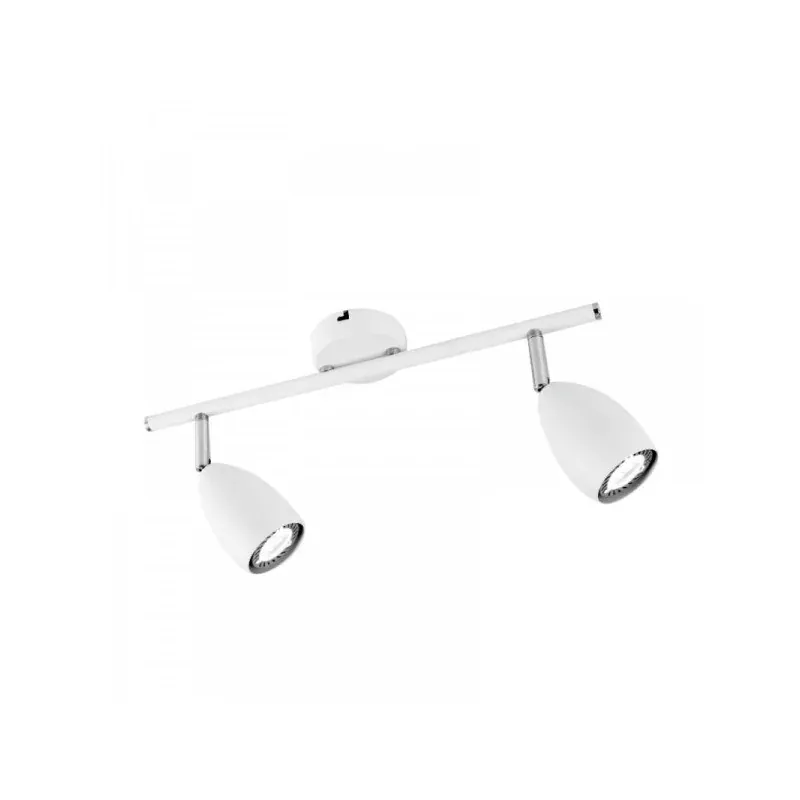 Lampa sufitowa z podwójnym źródłem światła ruchoma do żarówek GU10! Oferta