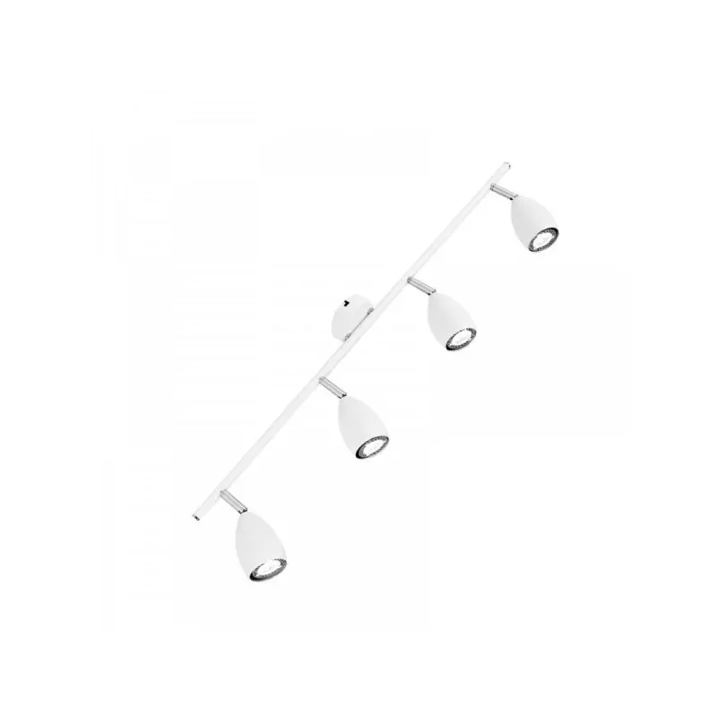 Oferta czasowa Uniwersalna lampa sufitowa biała z poczwórnym źródłem światła GU10!