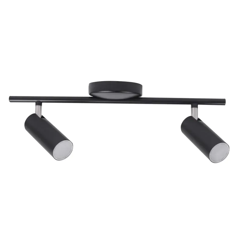 Czarny kinkiet listwa led o mocy 2x4.5W ciepłe światło GAVI POLUX Taniej