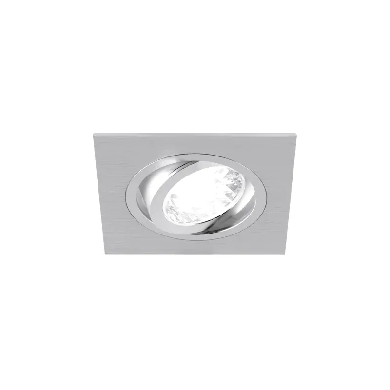 Wyprzedaż Sufitowa oprawa aluminiowa o maksymalnej mocy 50W GU10 ALUM D