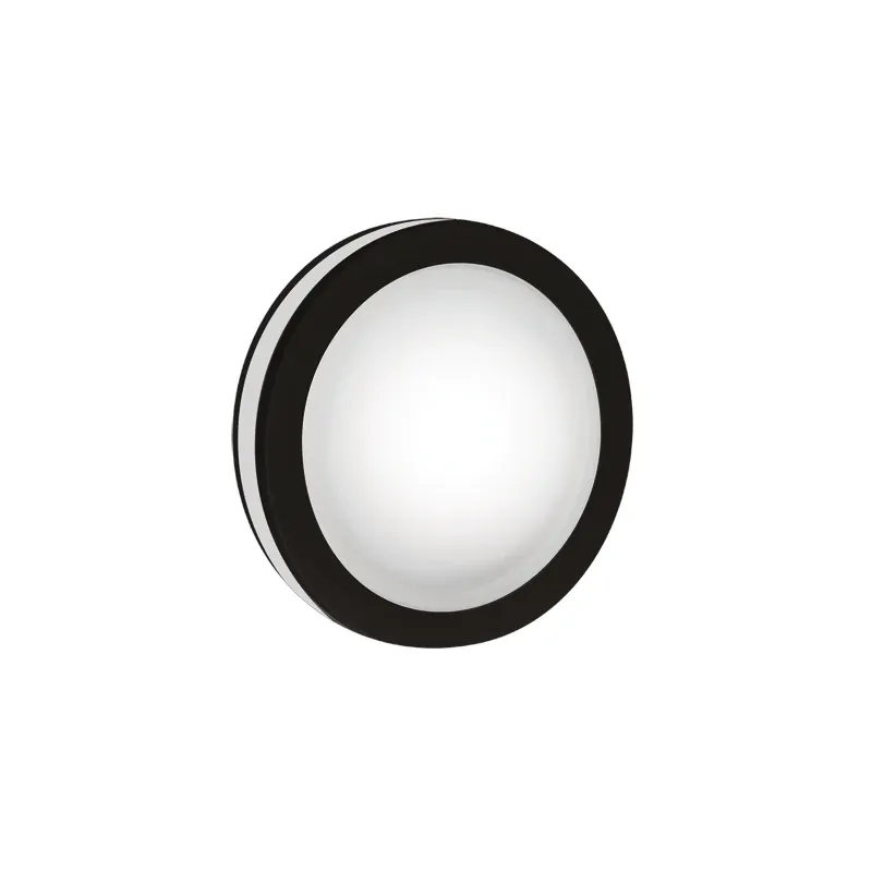 Czarna oprawa sufitowa LED okrągła o mocy 5W Nowy