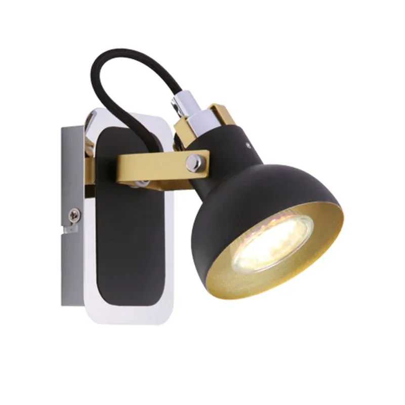 Oferta limitowana Nowoczesny kinkiet z wymiennym źródłem światła GU10 30 dni na zwrot!