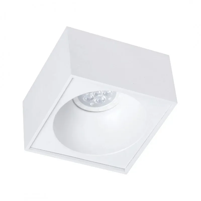 Biała oprawa podtynkowa kwadrat 1xGU10 7W BALI ML0077 EKO-LIGHT Ostatnie sztuki