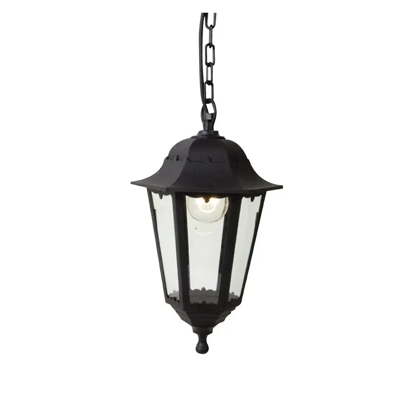Ekspresowa dostawa Ogrodowa lampa wisząca czarna E27 IP44 RETRO-4025 OG/0040 RUM-LUX