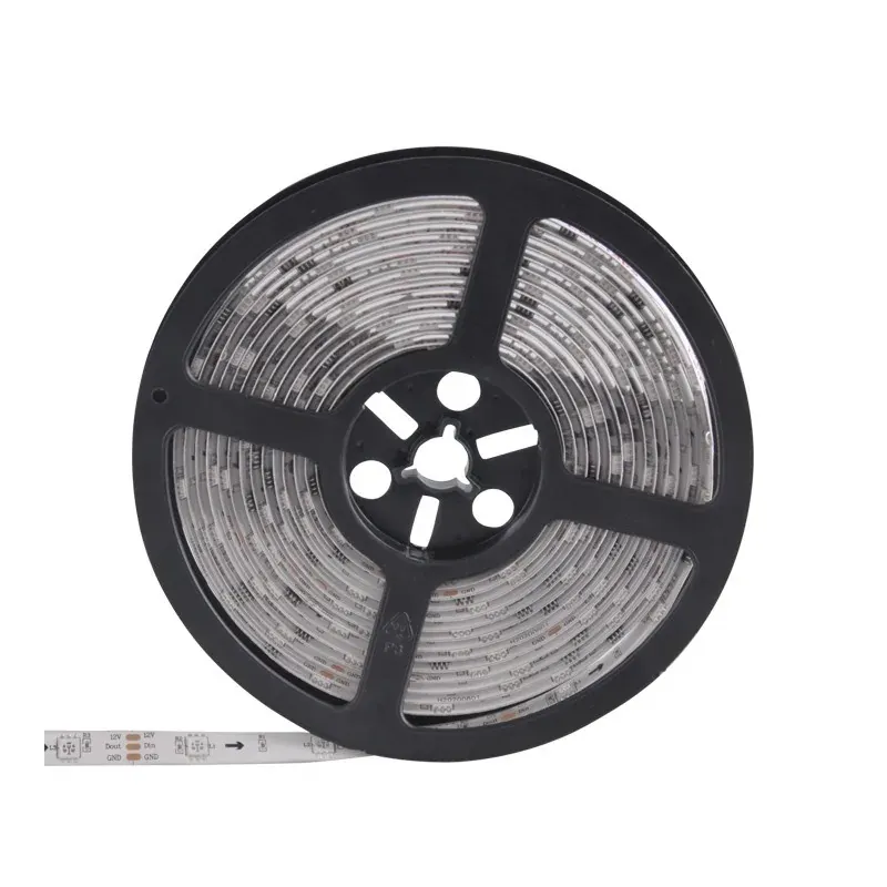 Sprawdź teraz Zestaw taśmy LED o długości 5m z pilotem zasilaczem i kontrolerem IP65 24W LED MAGIC RGB 314970 POLUX