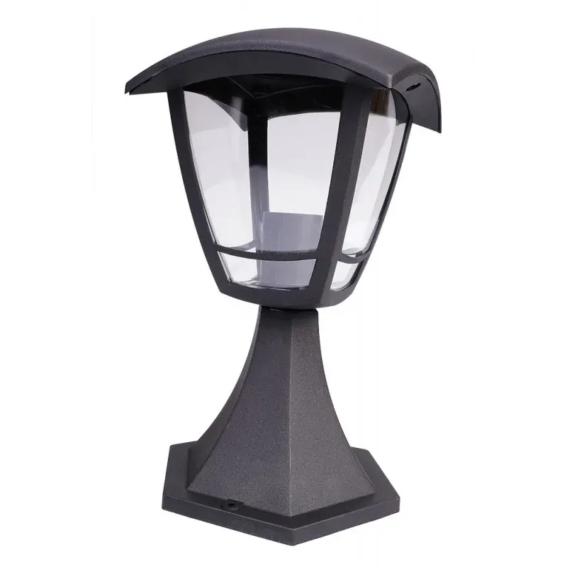 Niska cena Stojąca lampka do ogrodu czarna niska 28cm SZOT-280 OG/0055 RUM-LUX