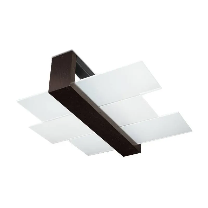 Nowość Plafon wenge 2xE27 Feniks SL.0074 Sollux lighting
