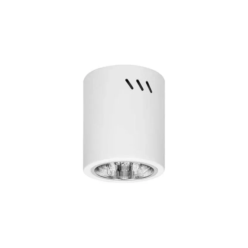 Natynkowa oprawa sufitowa downlight w kolorze białym średnica 13,5cm E27 KORIN 13 AD-OD-6180WE27 ORNO Tani